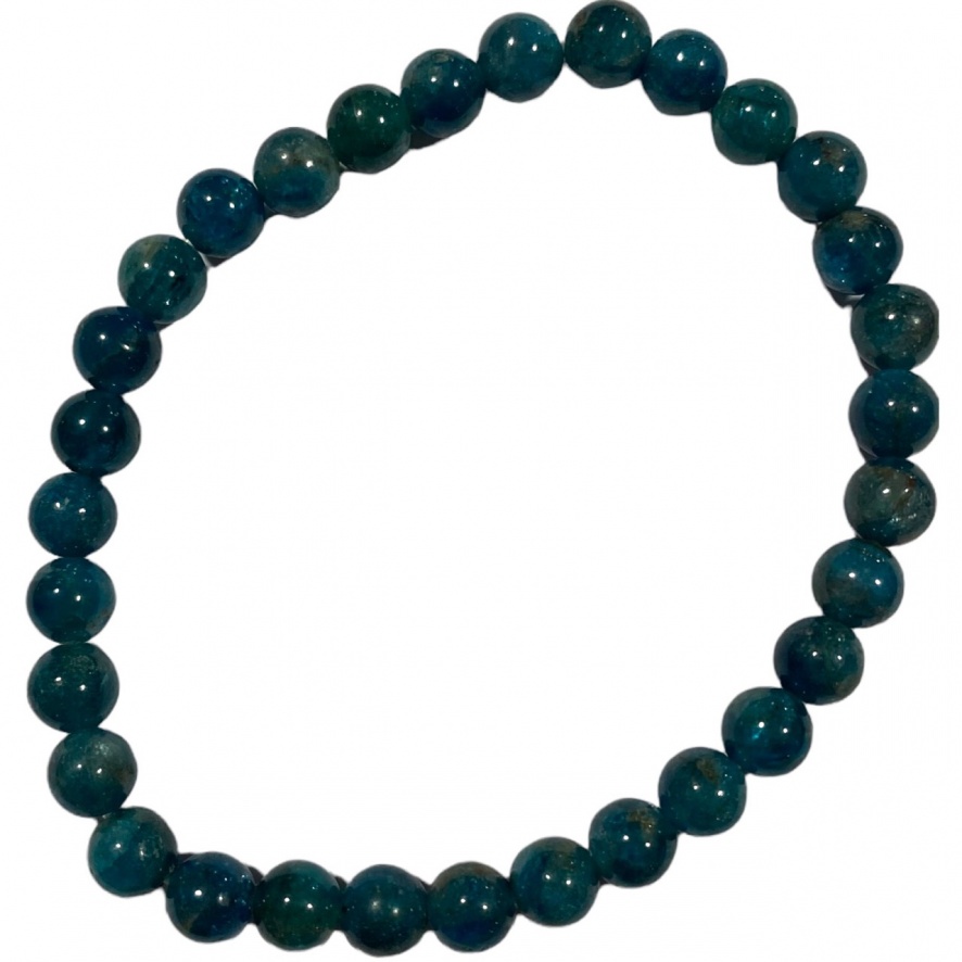 Apatite Blue - Crystal Bead Bracelet